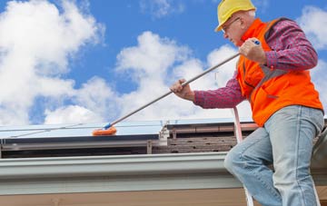 Hartoft End soft wash roof cleaning